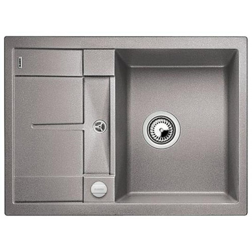 BLANCO METRA 45 S Compact Évier de cuisine, réversible aluminium métallique 519574 BLANCO METRA 45 S Compact Évier de cuisine, réversible aluminium métallique 519574