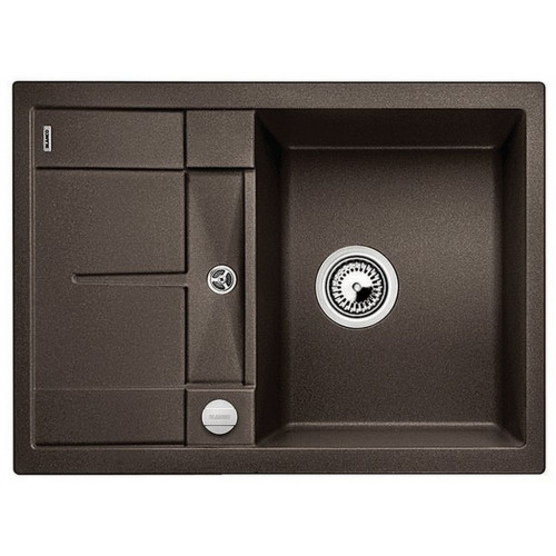 BLANCO METRA 45 S Compact Silgranit Évier de cuisine avec égouttoir réversible café 519581