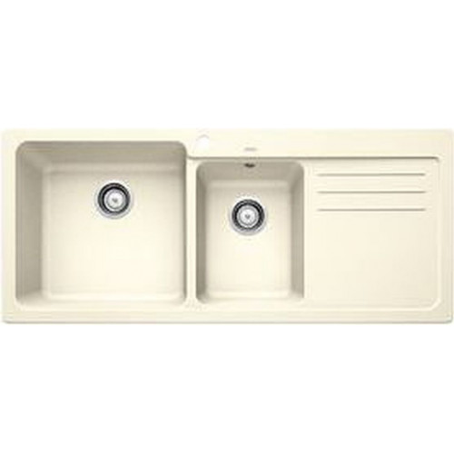 BLANCO Naya 8 S Silgranit Evier, jasmin 519658 BLANCO Naya 8 S Silgranit Evier, jasmin 519658