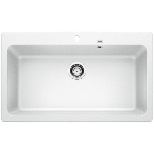 BLANCO Naya XL 9 Évier de cuisine, blanc 521816 BLANCO Naya XL 9 Évier de cuisine, blanc 521816