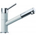 BLANCO Kano-S HD SILGRANIT Robinetterie d’évier, blanc/chrome 525040