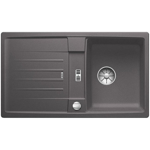 BLANCO Lexa 45 S Infino Evier Silgranit, Gris Rocher 524901