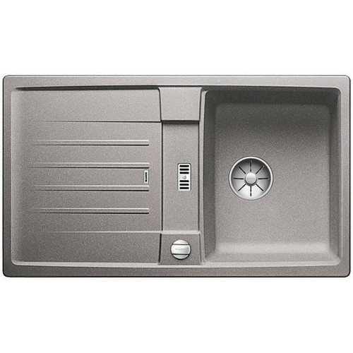BLANCO Lexa 45 S Infino Evier Silgranit, alumetallic 524902 BLANCO Lexa 45 S Infino Evier Silgranit, alumetallic 524902