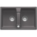 BLANCO Lexa 8 Infino Evier Silgranit, gris rocher 524954