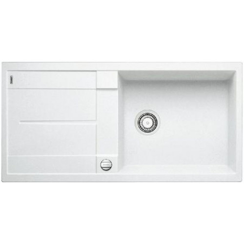 BLANCO Metra XL 6 S-F Évier de cuisine avec égouttoir, réversible blanc 516522 BLANCO Metra XL 6 S-F Évier de cuisine avec égouttoir, réversible blanc 516522