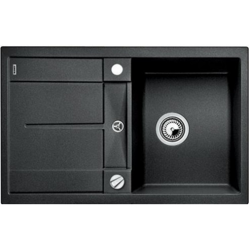 BLANCO METRA 45 S Silgranit Évier SILGRANIT anthracite, vidage automatique 513035