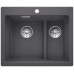 BLANCO Pleon 6 Split Evier, Gris Rocher 521690
