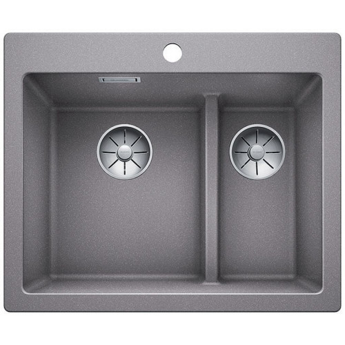 BLANCO Pleon 6 Split Evier Silgranit, alumetallic 521691 BLANCO Pleon 6 Split Evier Silgranit, alumetallic 521691