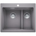 BLANCO Pleon 6 Split Evier Silgranit, alumetallic 521691