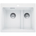 BLANCO Pleon 6 Split SILGRANIT Evier, blanc 521693