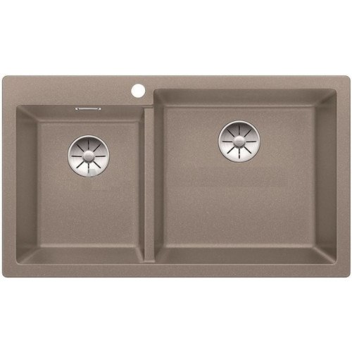 BLANCO Pleon 9 Evier Silgranit, tartufo 523064