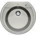 BLANCO RONDOVAL Silgranit, évier gris perle avec siphon, 520604