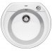 BLANCO RONDOVAL 45 Silgranit Évier rond blanc 515660