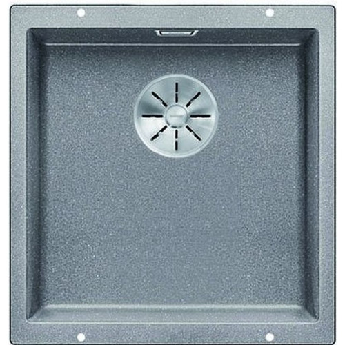 BLANCO Subline 400 U InFino Évier en silgranit, aluminium 523424