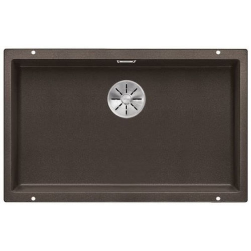 BLANCO Subline 700 U InFino Évier PuraDur cafe, pour sous plan 523451