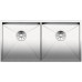 BLANCO Zerox 400/400-IF Infino Evier, Steelartl, Cuve double 521619
