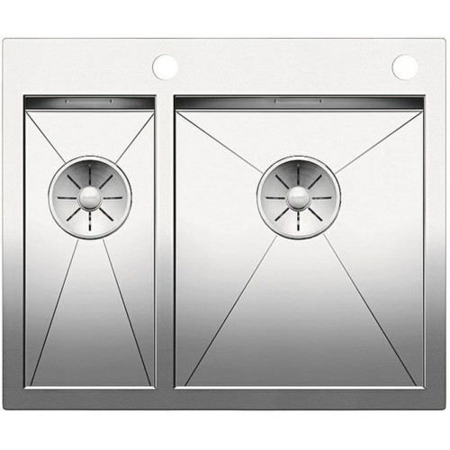 BLANCO ZEROX 340/180 IF / A Evier, Steelart 2 Cuves 521642