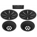BLANCO Garniture de vidage C-overflow, pour évier double, BlackEdition, noir mat 239979