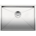 BLANCO ZEROX 550 U Infini Évier, Acier inoxydable satiné 521591