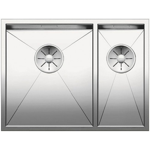 BLANCO ZEROX 340/180 IF Evier, Acier inoxydable satiné 521611