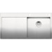 BLANCO CLARON 5 S-IF Infini Évier Inox, droite, télécommande de vidange 521625