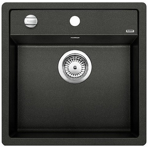 BLANCO DALAGO 5 SILGRANIT Évier, avec commande de vidage, noir 525871