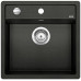 BLANCO DALAGO 5 SILGRANIT Évier, avec commande de vidage, noir 525871