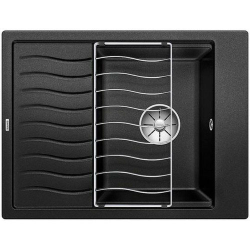 BLANCO ELON 45 S Infini SILGRANIT Évier, noir 525880