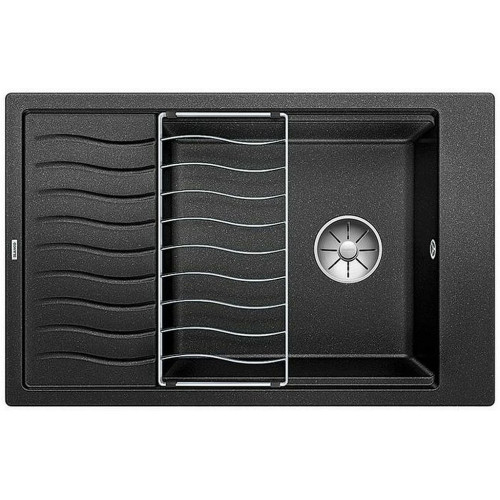 BLANCO ELON XL 6 S Infini SILGRANIT Évier, noir 525883 BLANCO ELON XL 6 S Infini SILGRANIT Évier, noir 525883