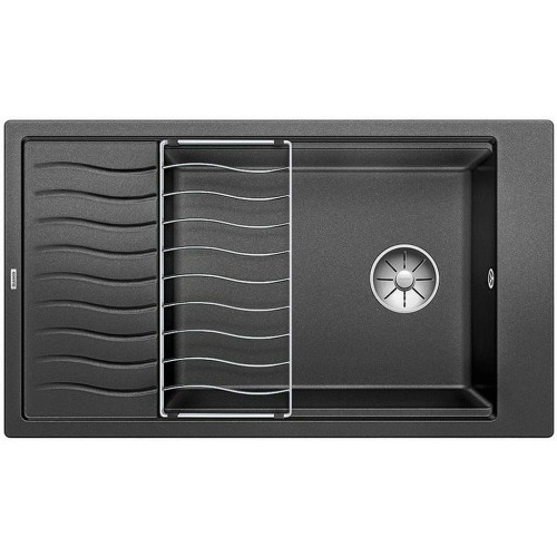 BLANCO ELON XL 8 S Infini SILGRANIT Évier, noir 525886