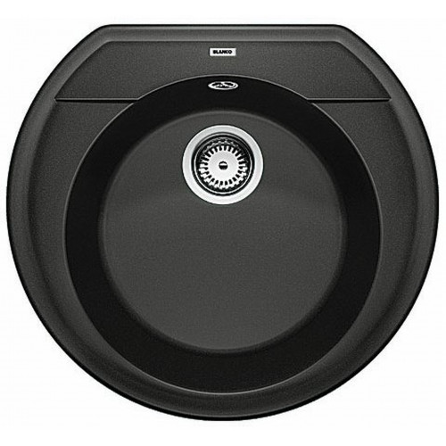 BLANCO RONDOVAL 45 Silgranit PuraDur Évier, noir 525962