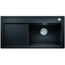 BLANCO ZENAR XL 6 S DFG InFino Silgranit Évier, avec commande, noir 526054