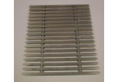Boki grille de recouvrement pour convecteurs de sol PMO-18-200-13, transversale,acier inox