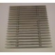 Boki grille de recouvrement pour convecteurs de sol PMO-18-200-13, transversale,acier inox