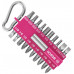 BOSCH Assortiment d'embouts de vissage avec mousqueton (fuchsia), 21 pieces 2607002821