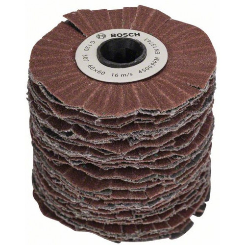 BOSCH Cylindre abrasif (souple) G120, 60 mm 1600A00153