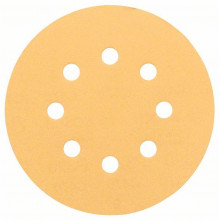 BOSCH Papier abrasif C470, 115 mm, grain 60, 5 pieces 2608605059