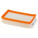 BOSCH Filtre plissé plat en polytétrafluoroéthylene (PTFE) 2607432041