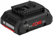BOSCH ProCORE 18V 4.0AH PROFESSIONAL Batterie 1600A016GB