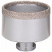 BOSCH Scies-trépans diamantées a sec Dry Speed Best for Ceramic 70 x 35 mm 2608587132