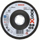 BOSCH Plateaux a lamelles X-LOCK, 125 mm, G 40, X571, Best for Metal 2608619201