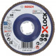 BOSCH Plateaux a lamelles X-LOCK, 125 mm, G 60, X571, Best for Metal 2608619210