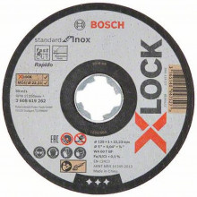 BOSCH Disque a tronçonner X-LOCK Standard for Inox 2608619262