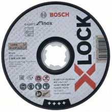 BOSCH Expert for Inox X-LOCK Disque a tronçonner 125x1,6x22,23 mm 2608619265