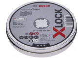 BOSCH Disque a tronçonner Standard for Inox X-LOCK 125 × 1 × 22,23 mm, 10ks 2608619267