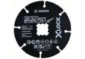 Bosch X-LOCK Carbide Multi Wheel disque de coupe Multiwheel en carbure, 115 mm, 2608619283