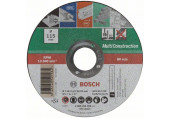 BOSCH Disque a tronçonner droit Multi Construction, 115x1 mm 2609256306