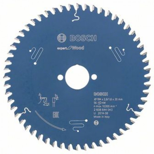 BOSCH Lame de scie circulaire Expert for Wood 184 x 30 x 2,6 mm, 56 2608644043
