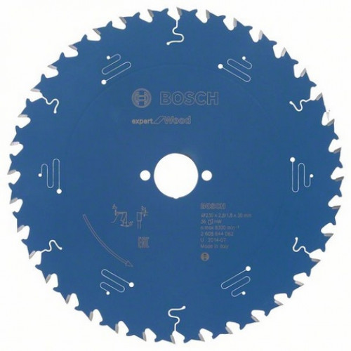 BOSCH Lame de scie circulaire Expert for Wood 230 x 30 x 2,8 mm, 36 2608644062