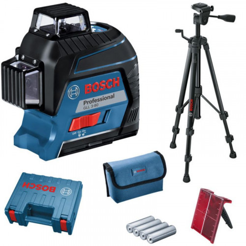 BOSCH GLL 3-80 Laser avec trépied 06159940KD